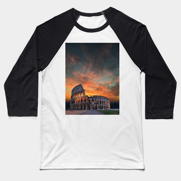 Colosseum Baseball T-Shirt by Shaheen01